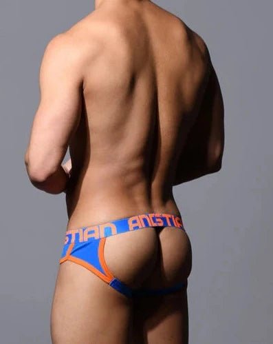 Andrew Christian | Doorbuster! Almost Naked Retro Frame Jock Blue