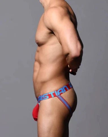 Andrew Christian | Doorbuster! Trophy Boy For Hung Guys Jock Red