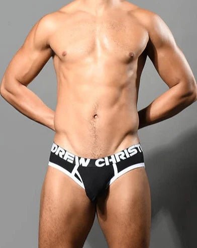 Andrew Christian | Fly Tagless Brief w/ Almost Naked Black