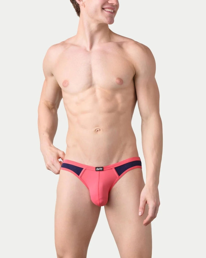 AWRY - Bikini Briefs - 12073-PINK44-S