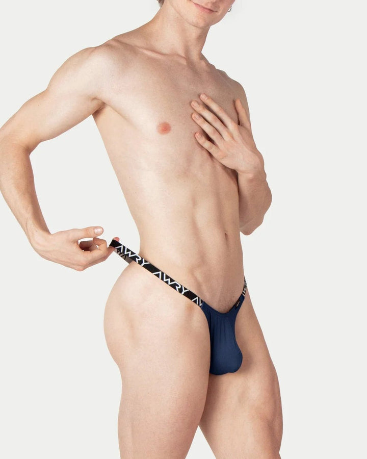 AWRY - Men's Thong - 12030-NAVY49-S