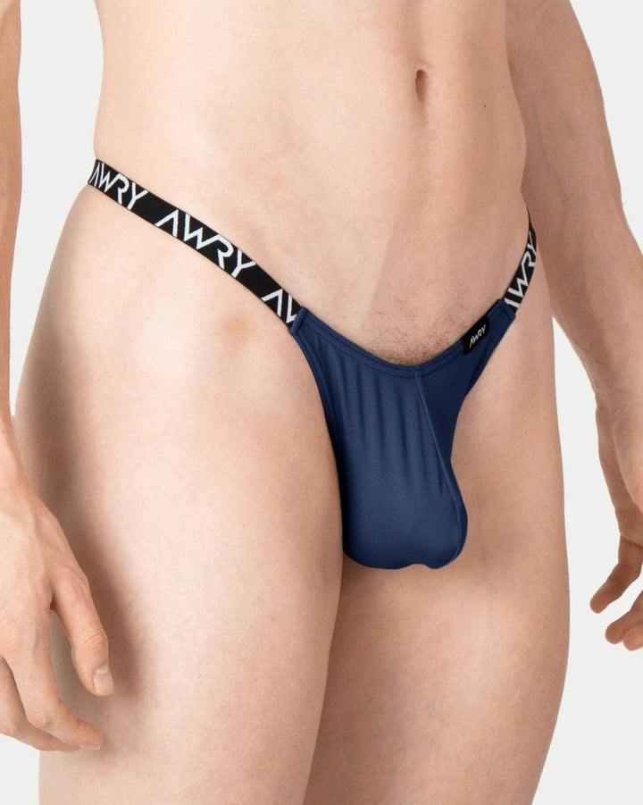 AWRY - Men's Thong - 12030-NAVY49-S