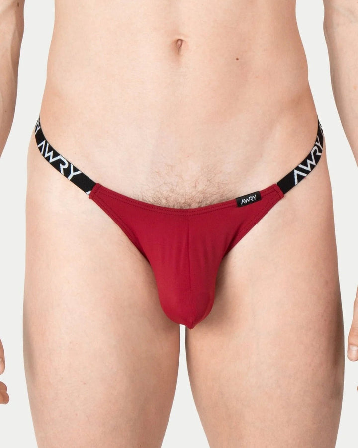 AWRY - Men's Thong - 12030-RED58-S
