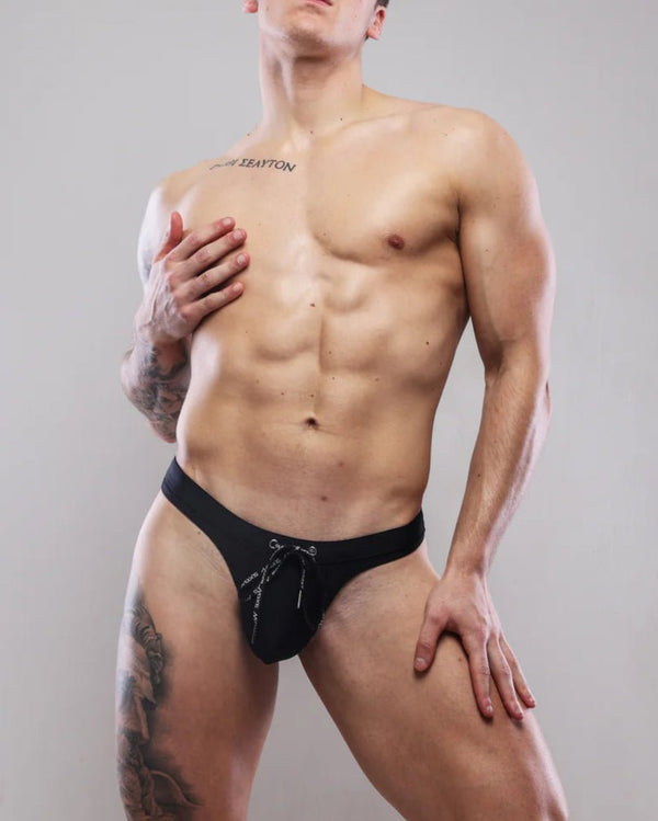 SUKREW | Torrent Swim Thong Jet Black