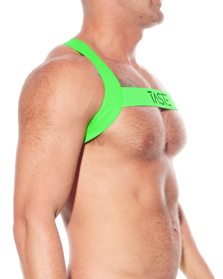 TASTE | Neon Green Chest Harness