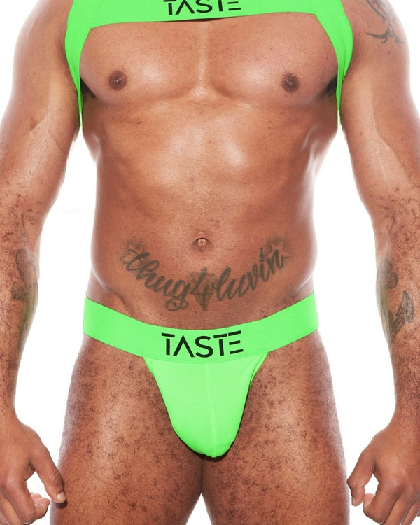 TASTE | Neon Jockstrap Green