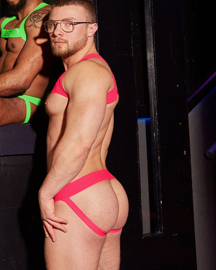 TASTE | Neon Jockstrap Pink