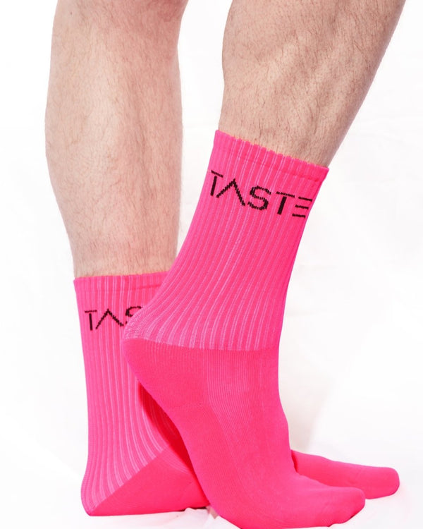 TASTE | Neon Socks Pink