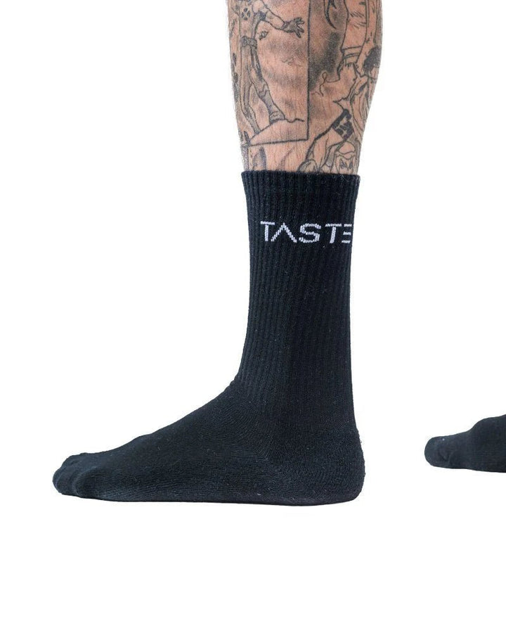 TASTE | Signature Black Briefs, Harness & Socks Set