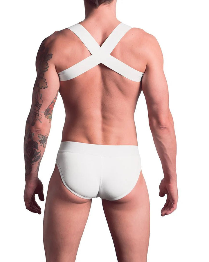 TASTE | Signature White Briefs, Harness & Socks Set