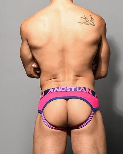 Andrew Christian | CoolFlex Modal Active Jock w/ SHOW - IT Fuchsia