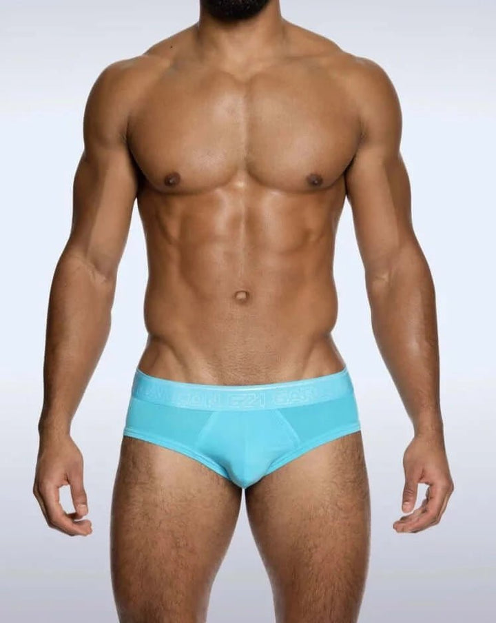 Garcon Model | Baby Blue Bamboo Briefs