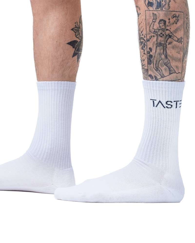 TASTE | Signature Socks White