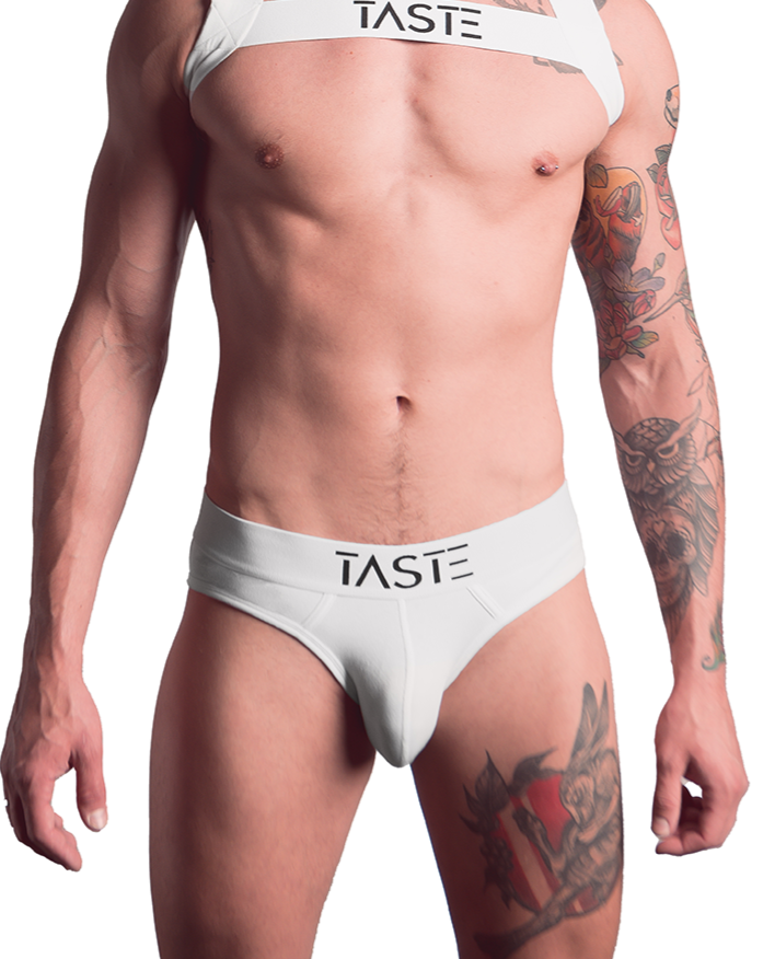 ENVY BODY SHOP Sissy Pouch Double Pleasure Boyshorts Panty Frontless  Backless for Men (S, White) at  Men's Clothing store